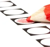 Verkiezingen Potlood