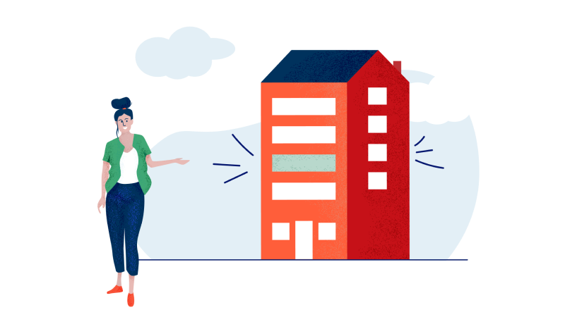 800X450 Whitebg Persoon Bij Appartement