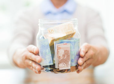 Pot met geld
