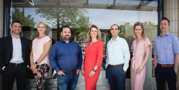 Mortgage advisors at De Hypotheker Amsterdam Oost