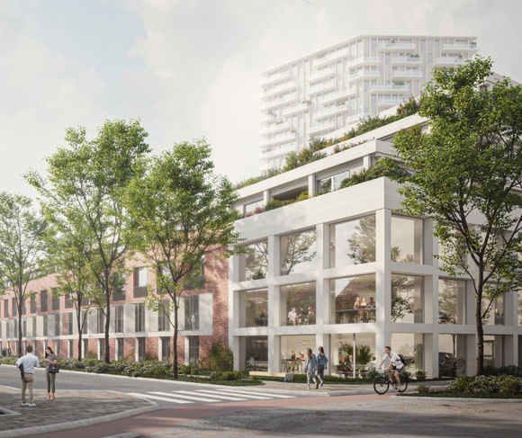 Nieuwbouw Leiden Vondel En De Zwaan