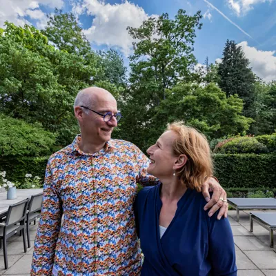 Arjen & Petra, samen bij hun nieuwe huis