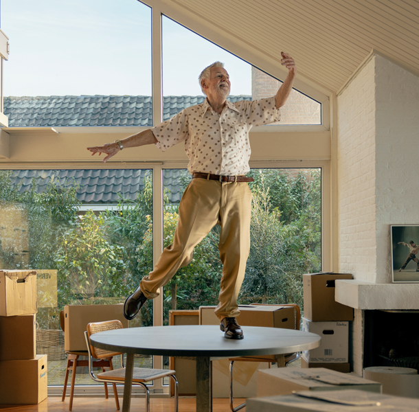 Voel Je Jazeker Dansende Man