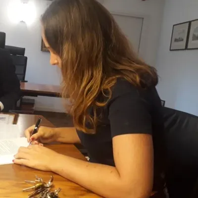 Eveline tekent voor haar droomhuis