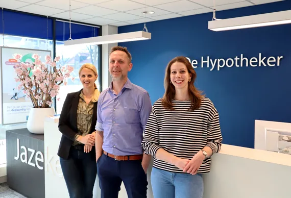 Mortgage advisors at De Hypotheker Diemen