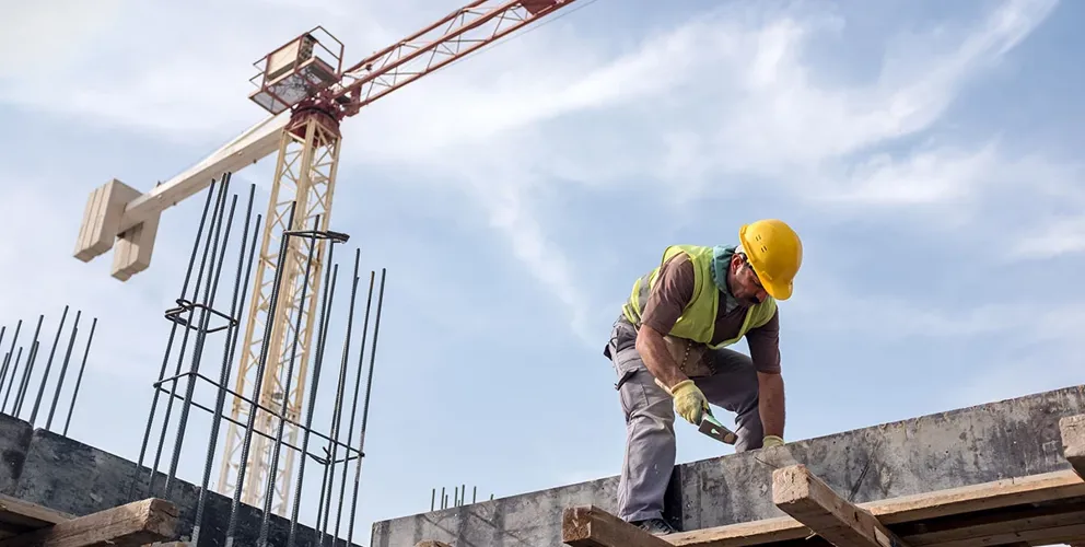 Nieuwbouw bouwvakker