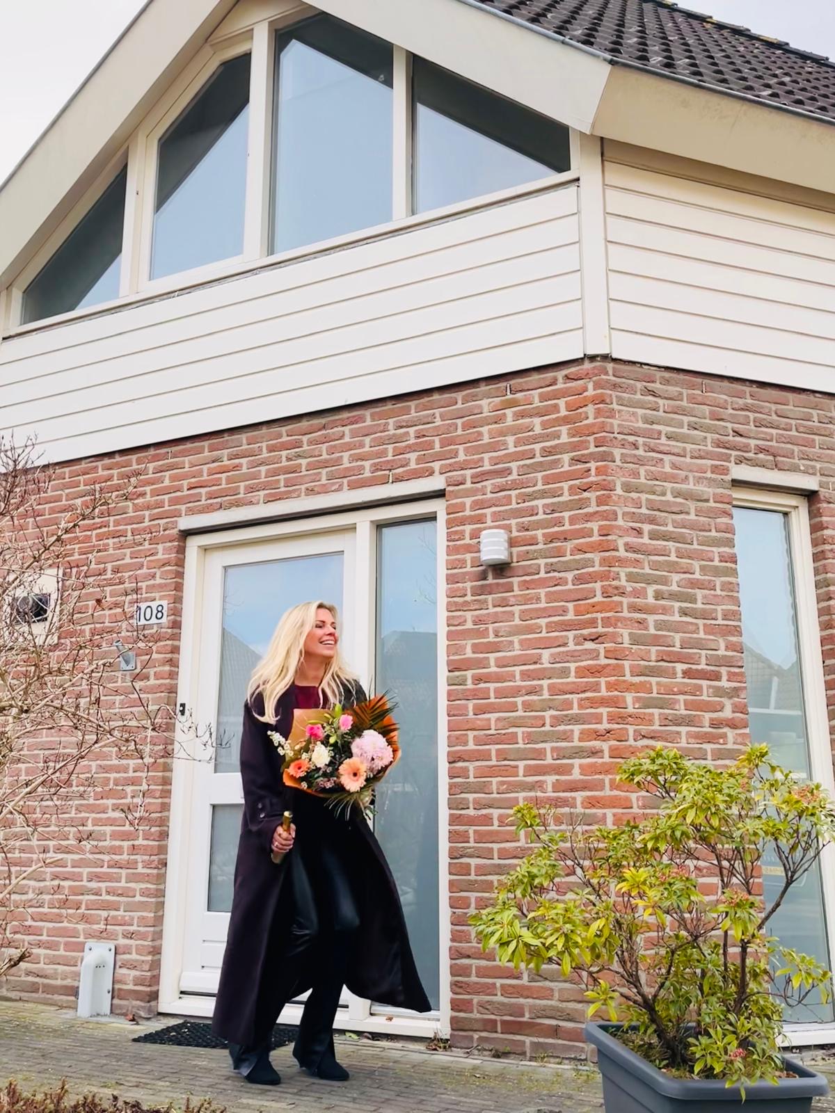 Sandra's nieuwe huis